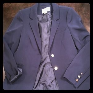 Navy Bar III Suit Blazer